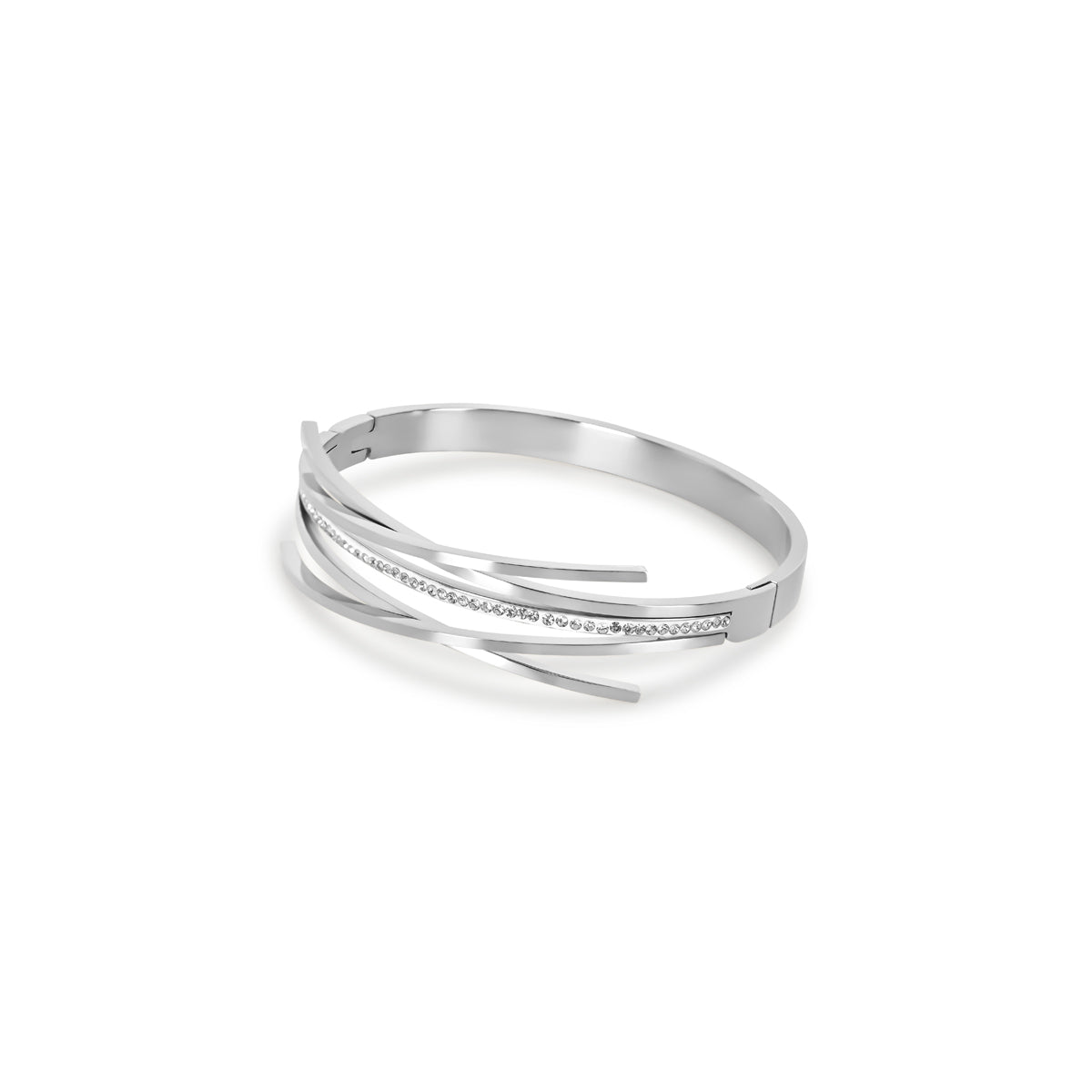 Brazalete Florence Zirconia - Plata