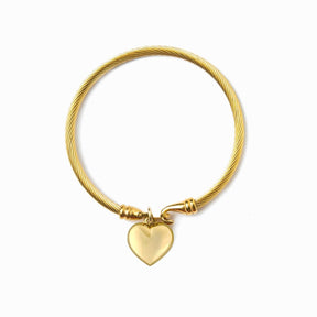 Brazalete Love Bañado en Oro de 18k
