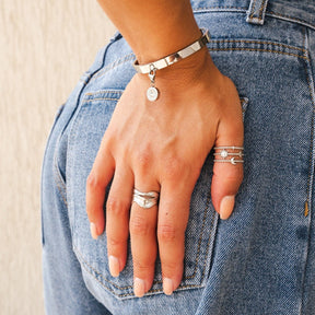 Brazalete Uniq - Plata