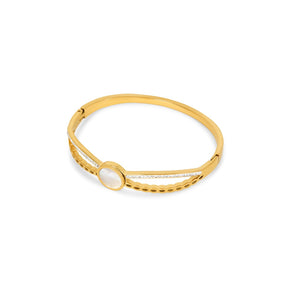 Brazalete Venus Bañado en Oro de 18k