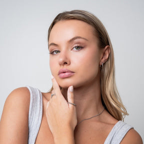 Aro Argola Quadrado - Plata