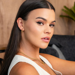 Aro Twist Bañado en Oro de 18K