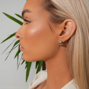 Aro Square Charm - Plata