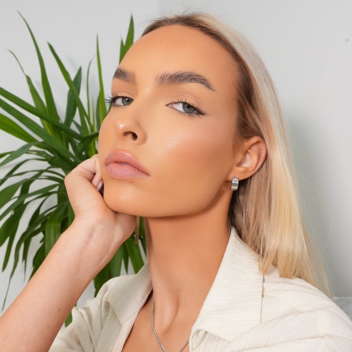 Aro Square Charm - Plata