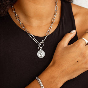 Collar New York Cents - Plata