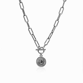 Collar New York Cents - Plata