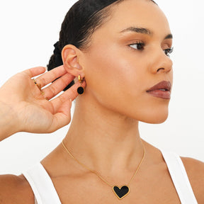 Collar Sweet Alhambra Inspiração -  Corazón Preto