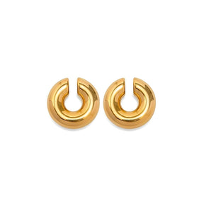 Ear Cuff Lola Chunky Bañado en Oro de 18K