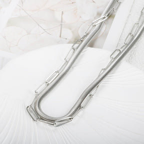 Mix Collar Antonela - Plata