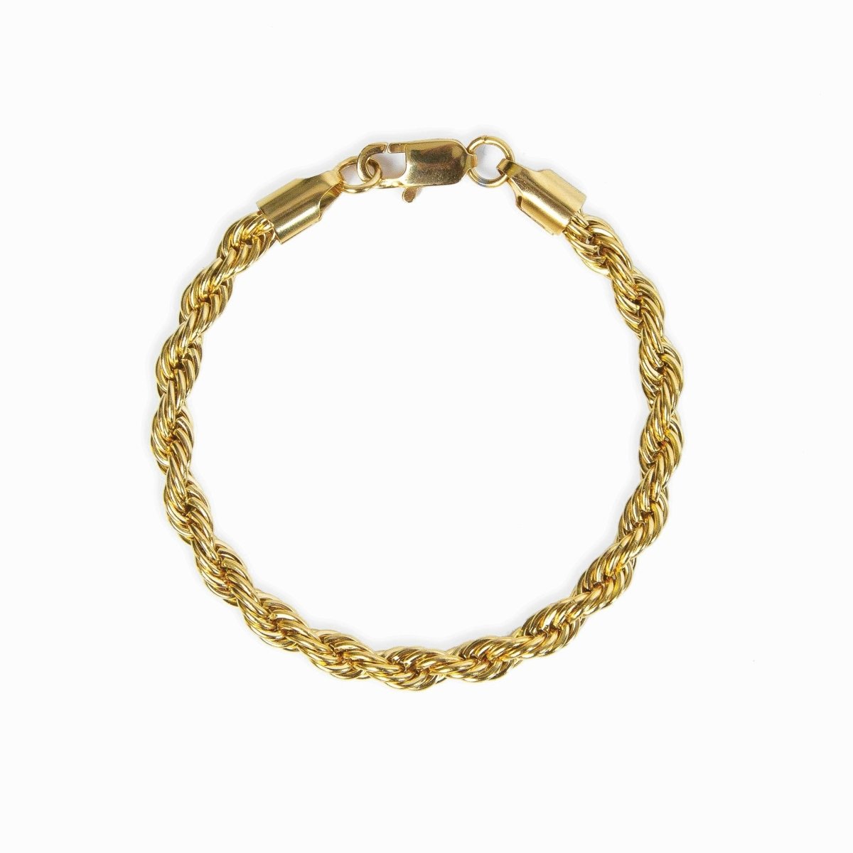 Pulsera Cordão Baiano Bañado en Oro 18K