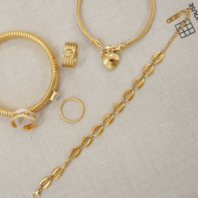 Pulsera Noronha Bañada en Oro 18k