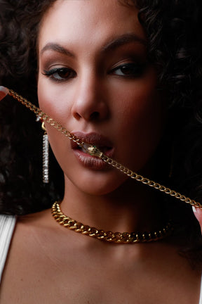 Pulsera Serpente Bañado en Oro 18K